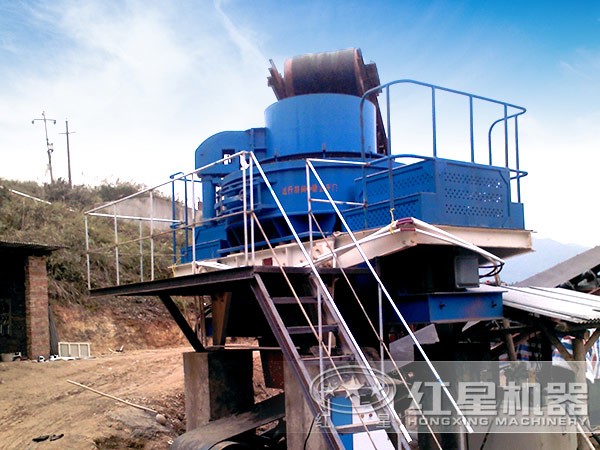 HVI、TK、HX制砂機(jī)現(xiàn)場作業(yè)圖