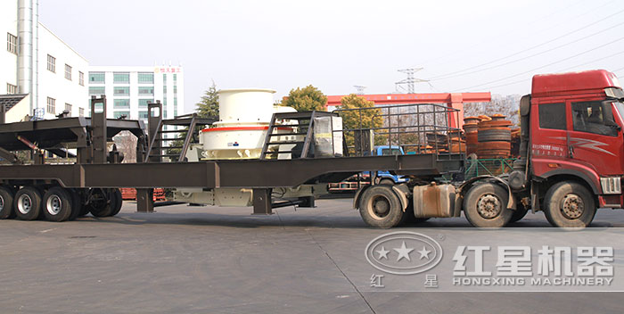 簡(jiǎn)易型移動(dòng)破碎制砂機(jī)